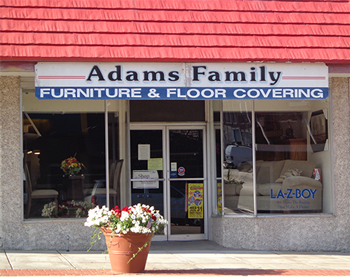 Adams Family Furniture Store Front